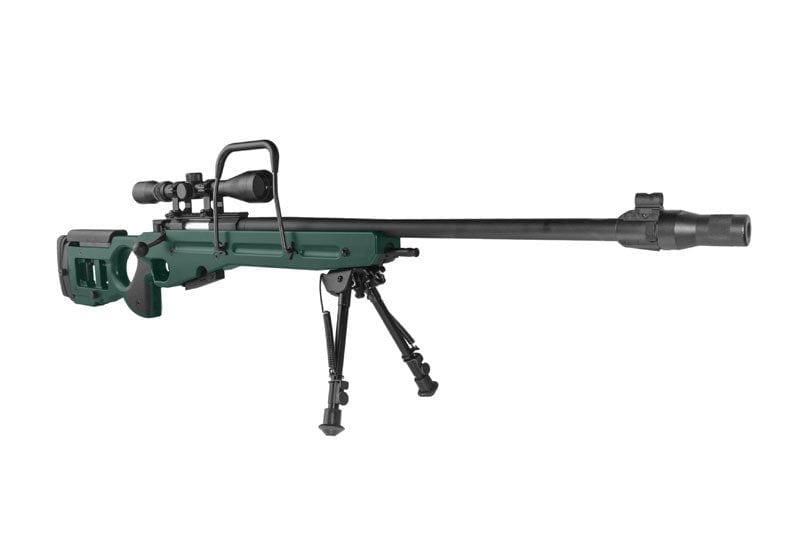 SV-98 CORE ™ sniper rifle replica with scope and bipod - green russian