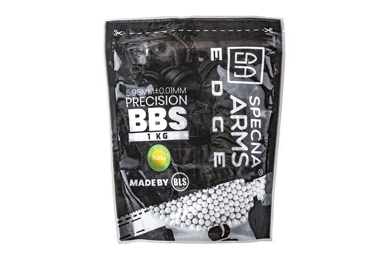 0.23g Specna Arms EDGE™ BIO Precision BBs - 1kg - White
