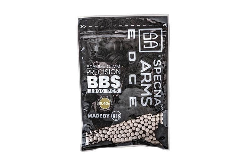 0.43g Specna Arms EDGE™ Precision BBs - 1000 BBs - Ivory