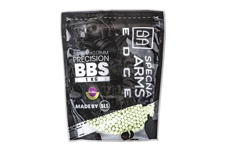 0.20g Specna Arms EDGE™ Tracer Precision BBs - 1kg - Green