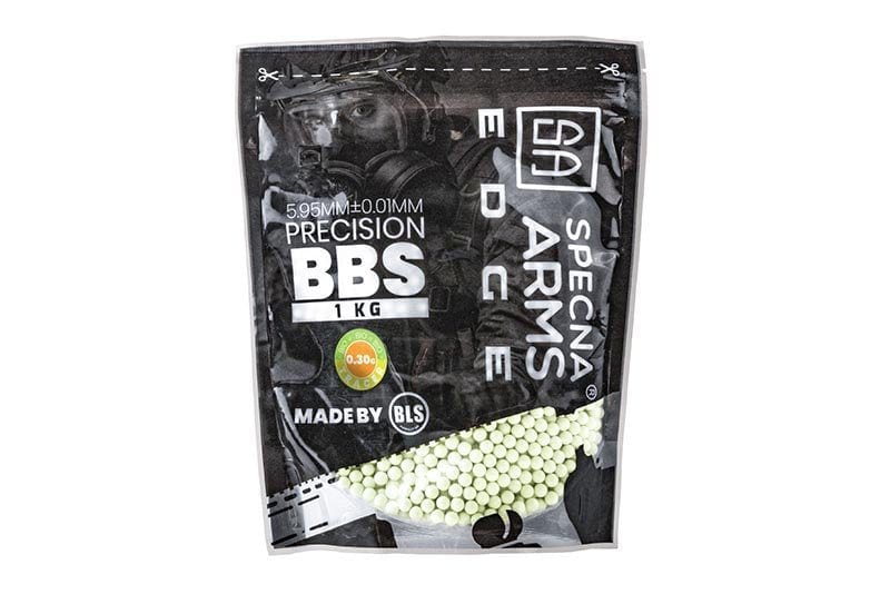 0.30g Specna Arms EDGE™ Tracer BIO Precision BBs - 1kg - Green