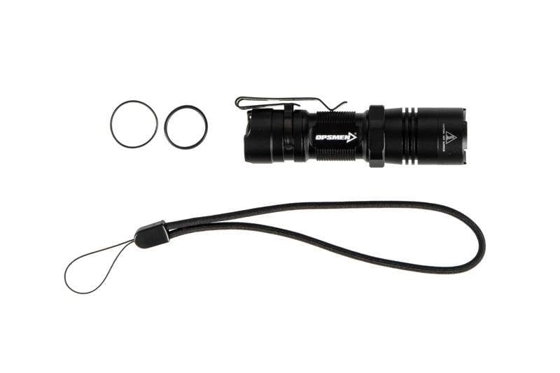 FAST BK-302 flashlight - black by Opsmen on Airsoft Mania Europe