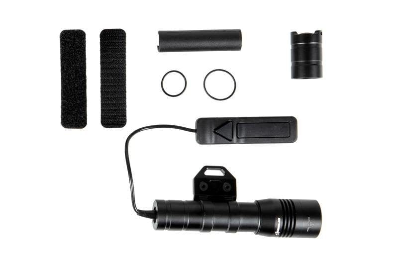 FAST-BK 502m tactical flashlight - black
