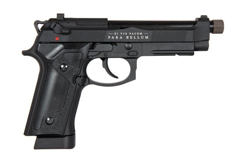 Bellum X CO2 Pistol Replica - Black by Secutor on Airsoft Mania Europe