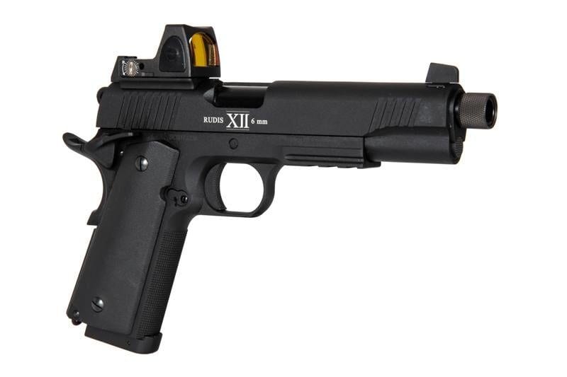 Secutor Rudis MAGNA XII CO2 Pistol - Black