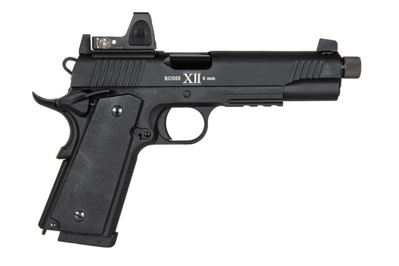 Secutor Rudis MAGNA XII CO2 Pistol - Black
