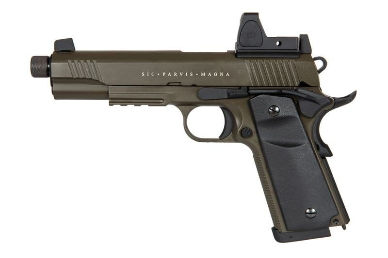 SECUTOR RUDIS MAGNA XIV CO2 Pistol Replica - Olive Drab
