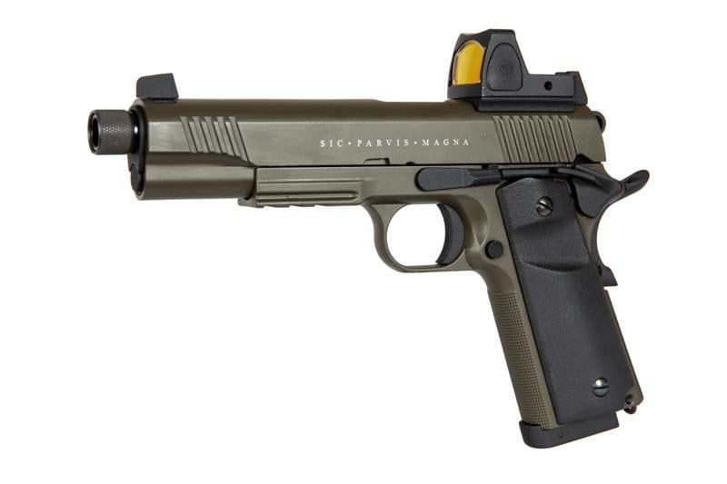 Secutor Rudis MAGNA XIV CO2 Pistol Replica - Olive Drab by Secutor on Airsoft Mania Europe
