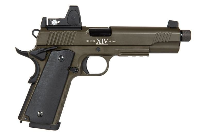 Secutor Rudis MAGNA XIV CO2 Pistol Replica - Olive Drab by Secutor on Airsoft Mania Europe