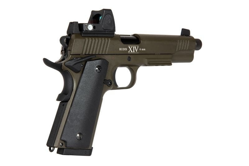Secutor Rudis MAGNA XIV CO2 Pistol Replica - Olive Drab by Secutor on Airsoft Mania Europe