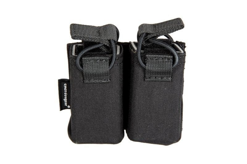 Double Pistol Pouch For Skeleton Vests - Black by Emerson Gear on Airsoft Mania Europe