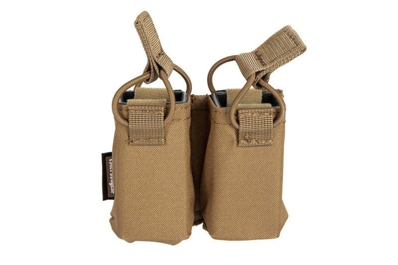 Double Pistol Pouch For Skeleton Vests - Coyote Brown by Emerson Gear on Airsoft Mania Europe