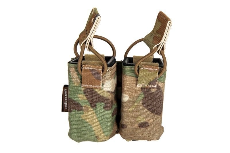 Double Pistol Pouch For Skeleton Vests - Multicam by Emerson Gear on Airsoft Mania Europe