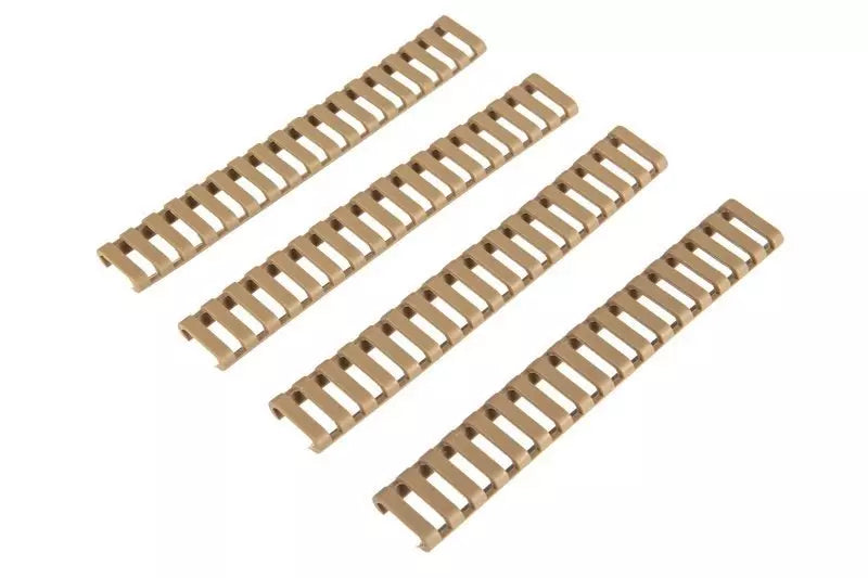 Set of 4 RIS Rail Covers - Tan
