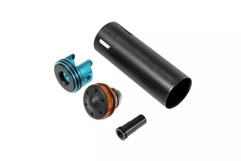 XM177/CAR-15 Reinforced Cylinder with Aluminum Piston Head Set