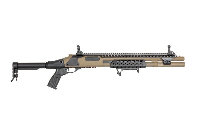 Gas Shotgun Replica (8875) Half-Tan