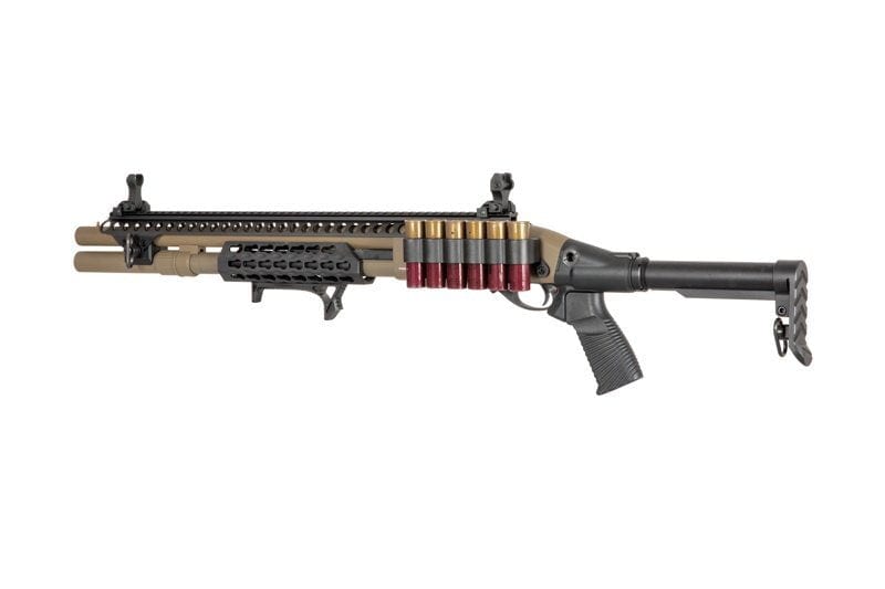 Gas Shotgun Replica (8875) Half-Tan