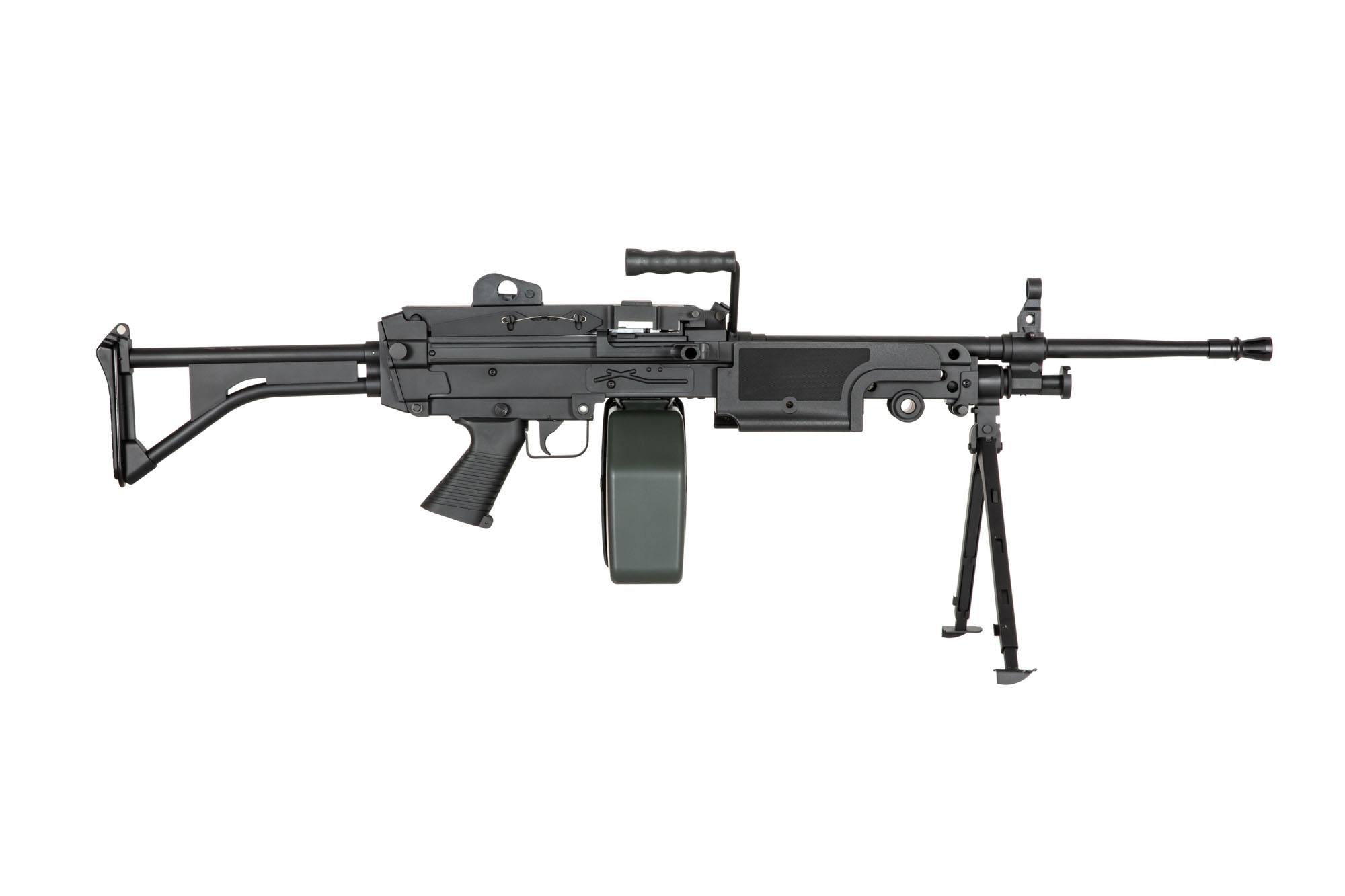 SA-249 MK1 CORE™ Machine Gun Replica - Black by Specna Arms on Airsoft Mania Europe