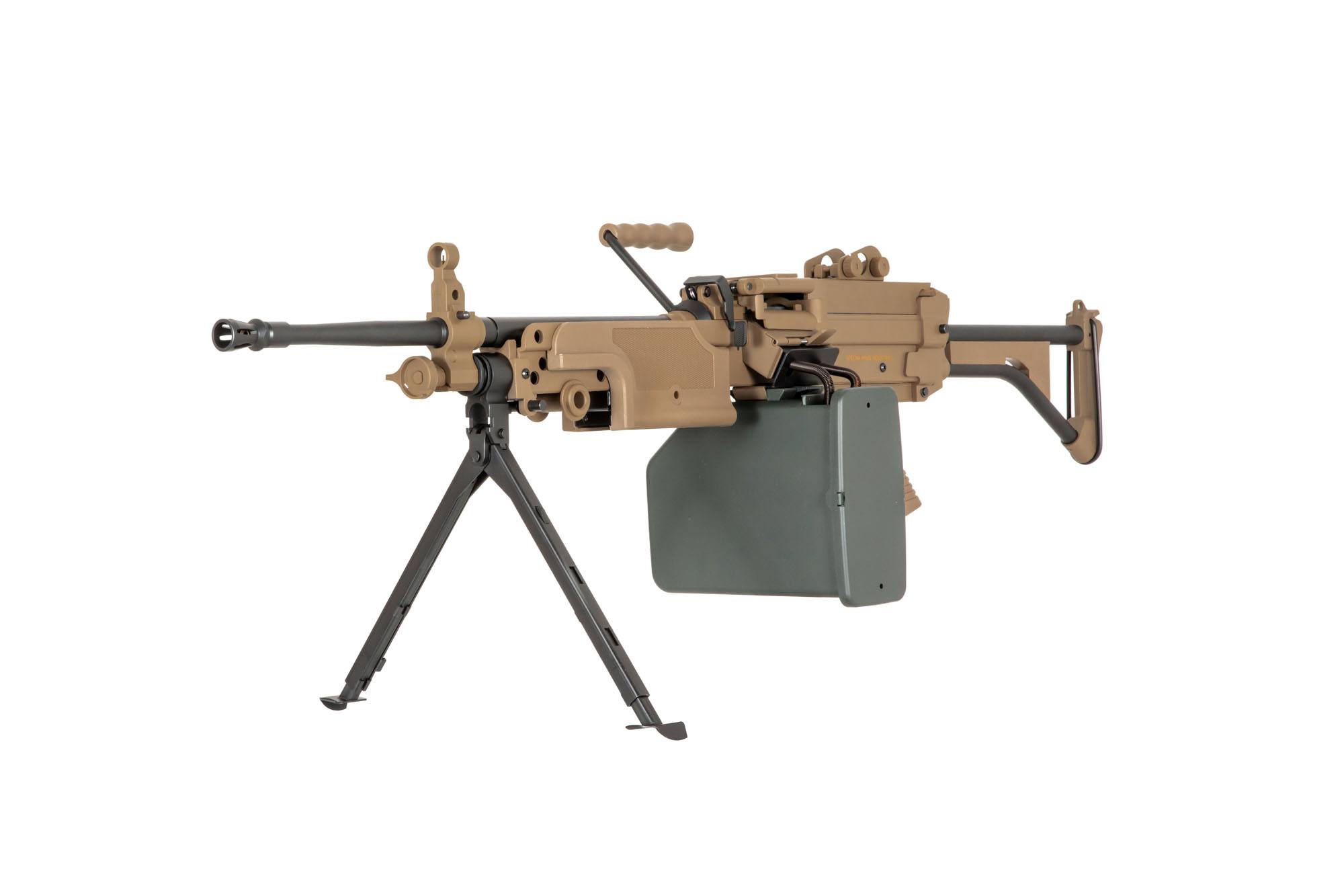 SA-249 MK1 CORE ™ Machine Gun Replica - Tan by Specna Arms on Airsoft Mania Europe