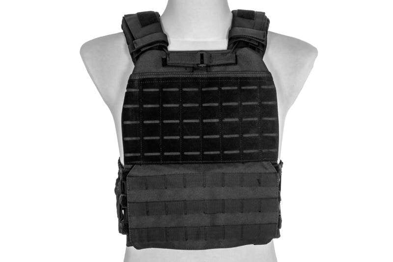Laser-Cut Plate Carrier - Black