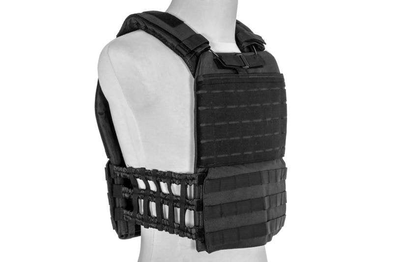 Laser-Cut Plate Carrier - Black