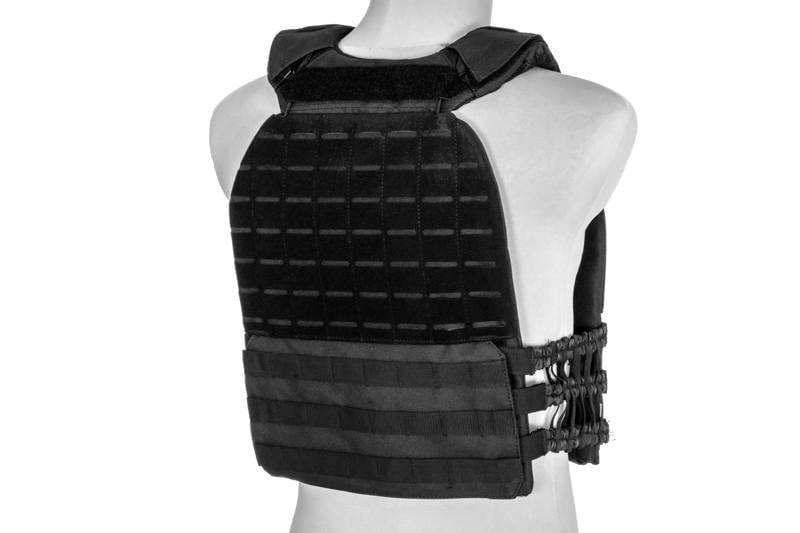 Laser-Cut Plate Carrier - Black