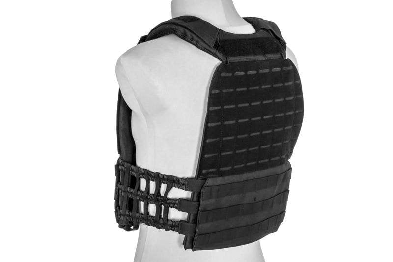 Laser-Cut Plate Carrier - Black