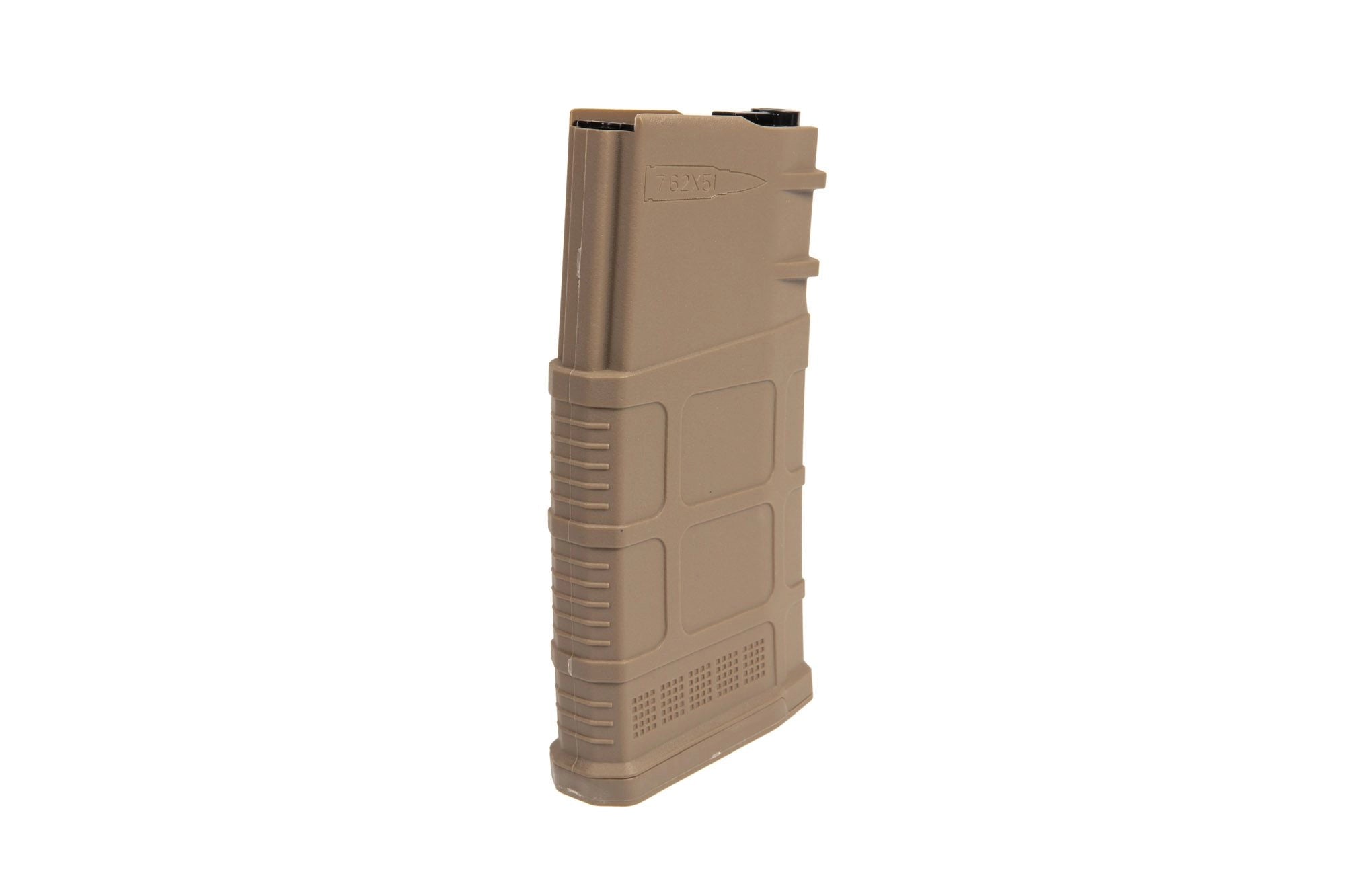 Low-Cap 70 BB Magazine for SR25 Replicas - Tan