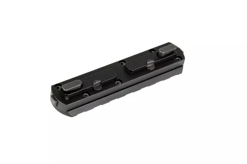 QD M-LOK 7 Slot RIS Rail - Black-1