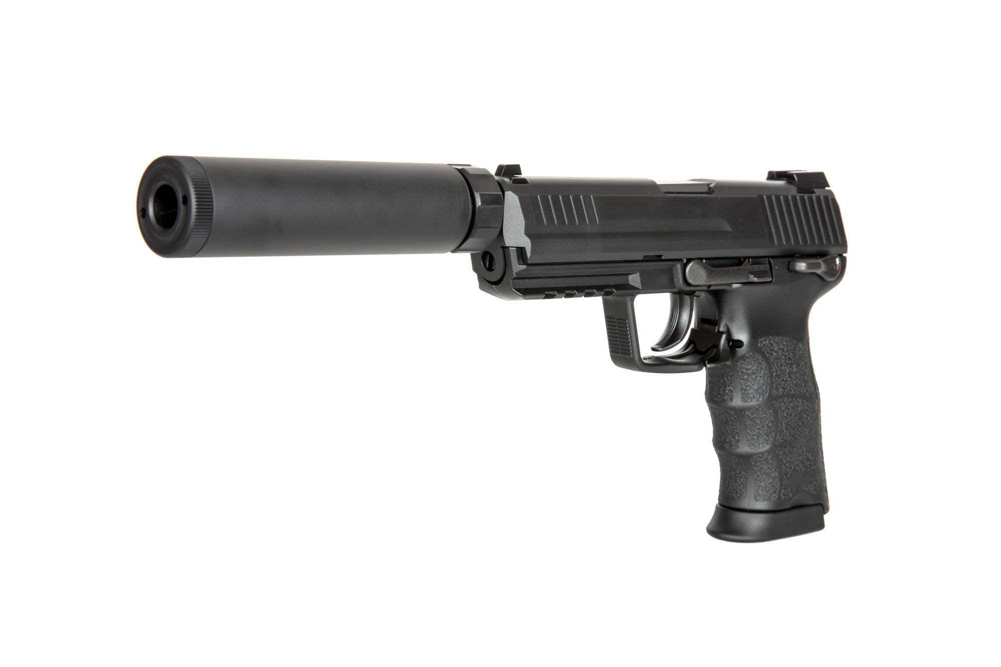 HK TM45 Pistol with Silencer - Black