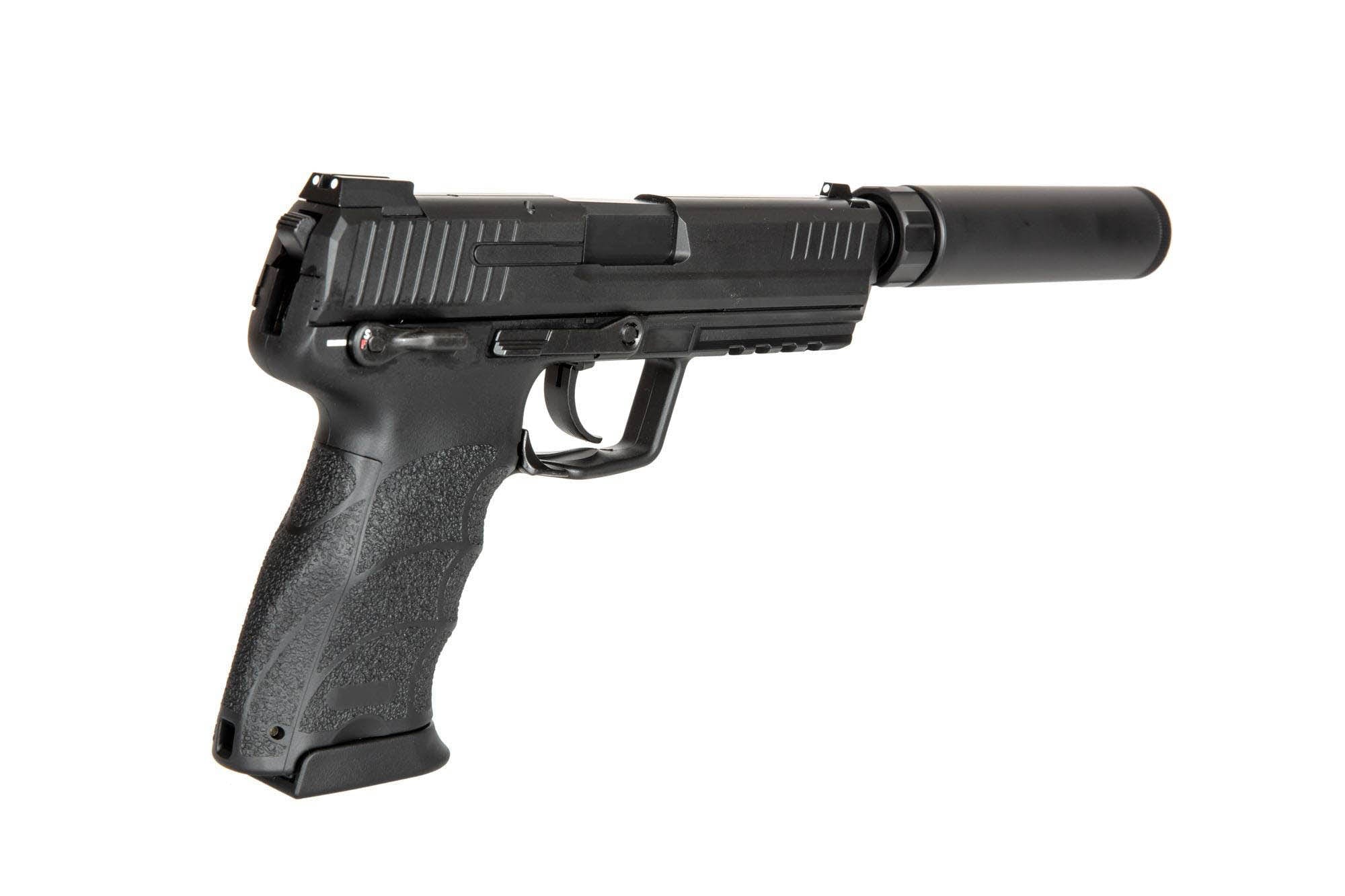 HK TM45 Pistol with Silencer - Black
