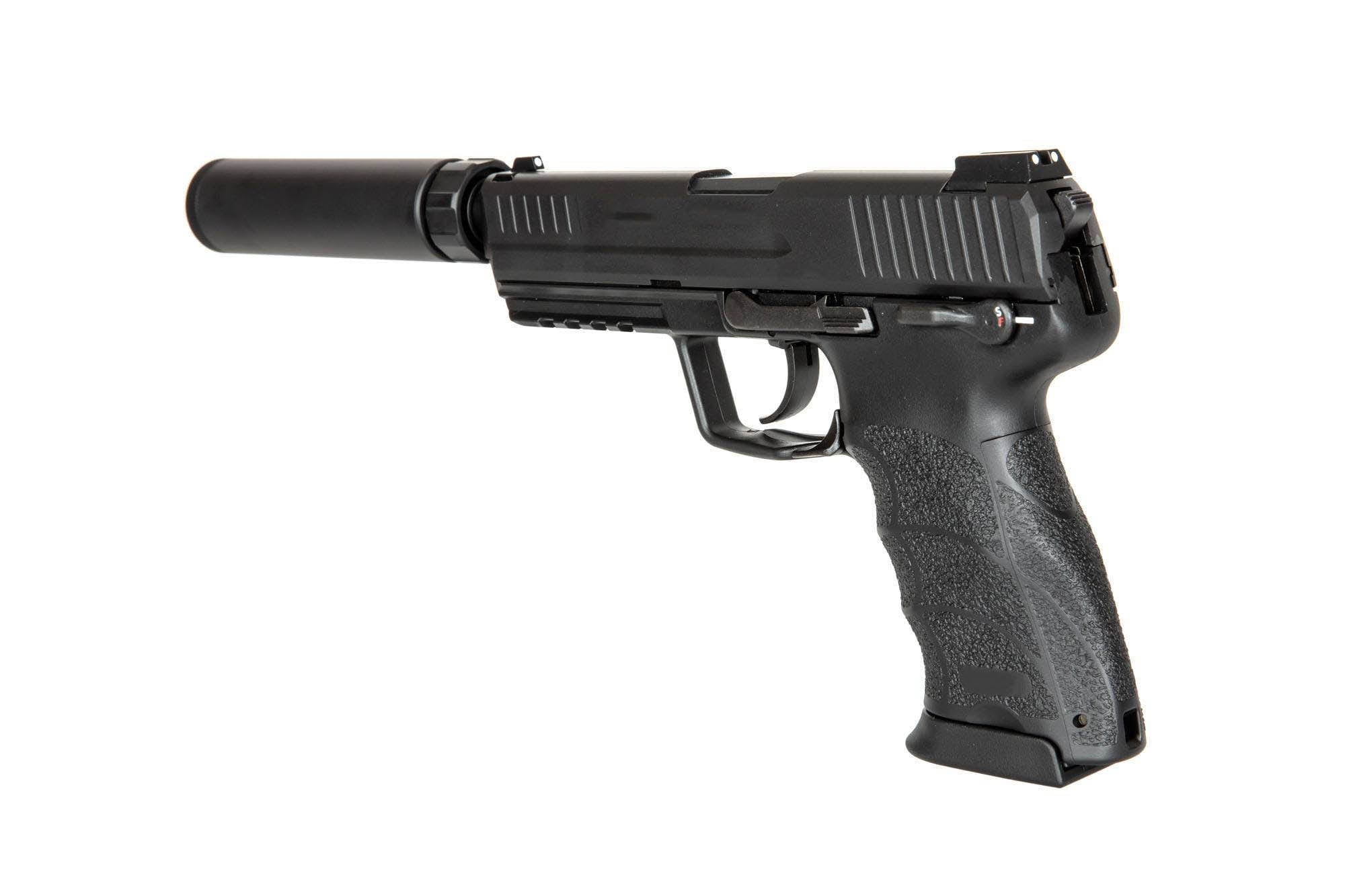 HK TM45 Pistol with Silencer - Black