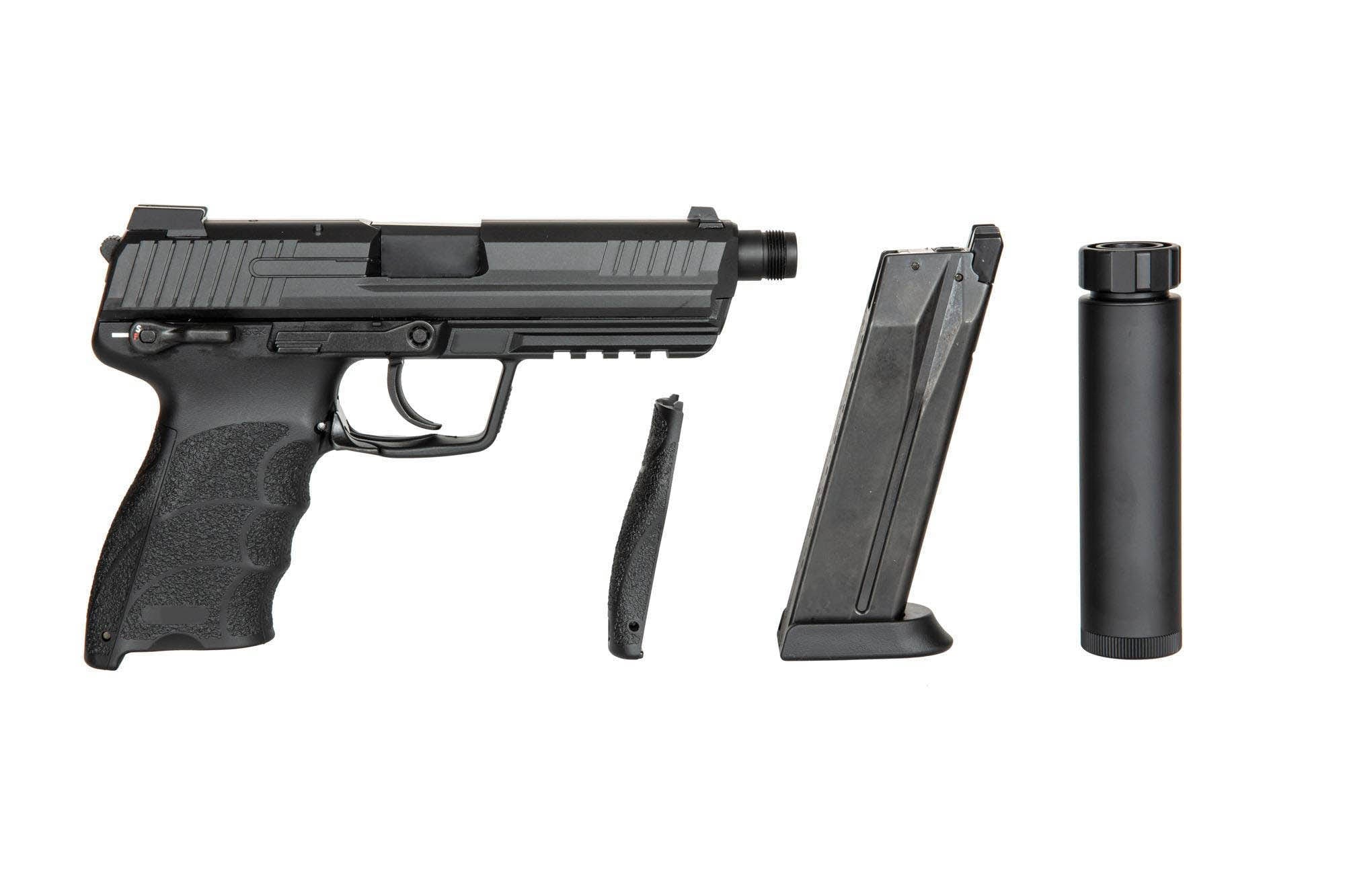 HK TM45 Pistol with Silencer - Black