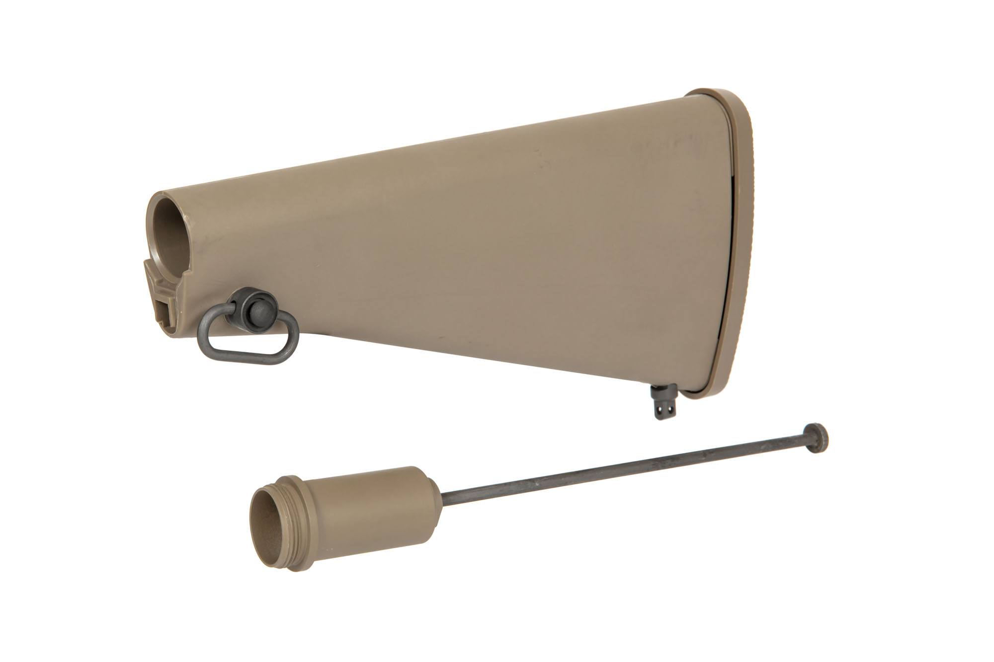 Adjustable Stock for SR-25 (Type B) - Dark Earth