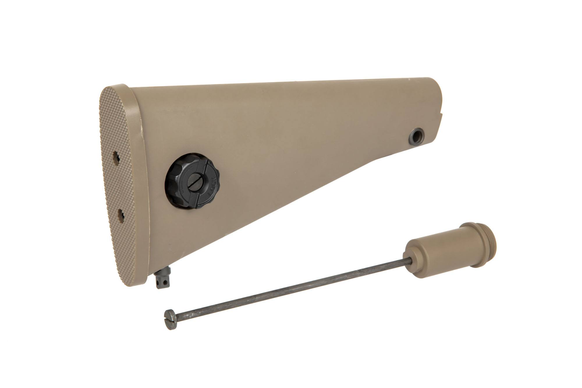 Adjustable Stock for SR-25 (Type B) - Dark Earth