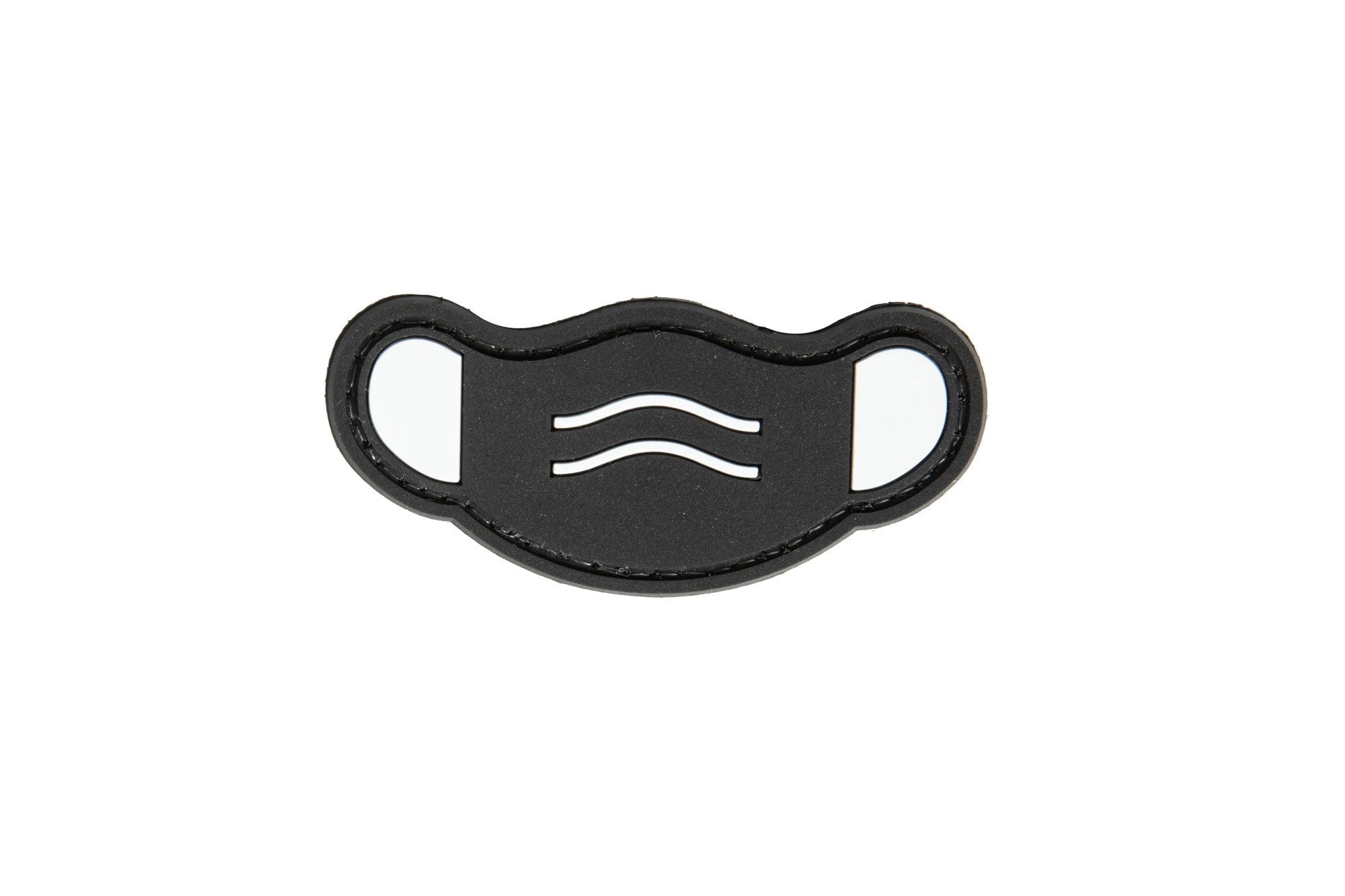 3D Face Mask Patch - Black