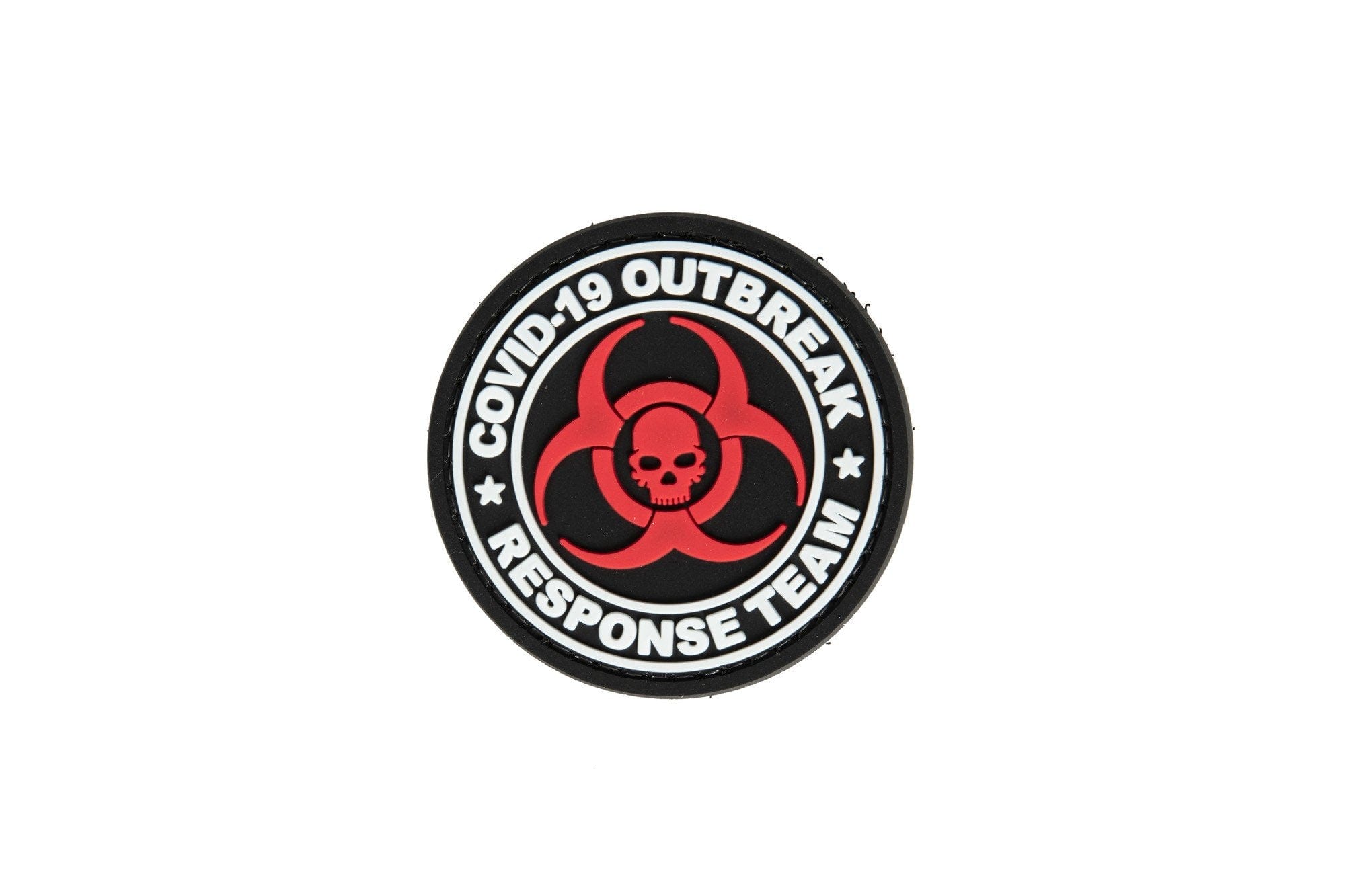 3D COVID-19 Outbreak Response Team Patch - Black