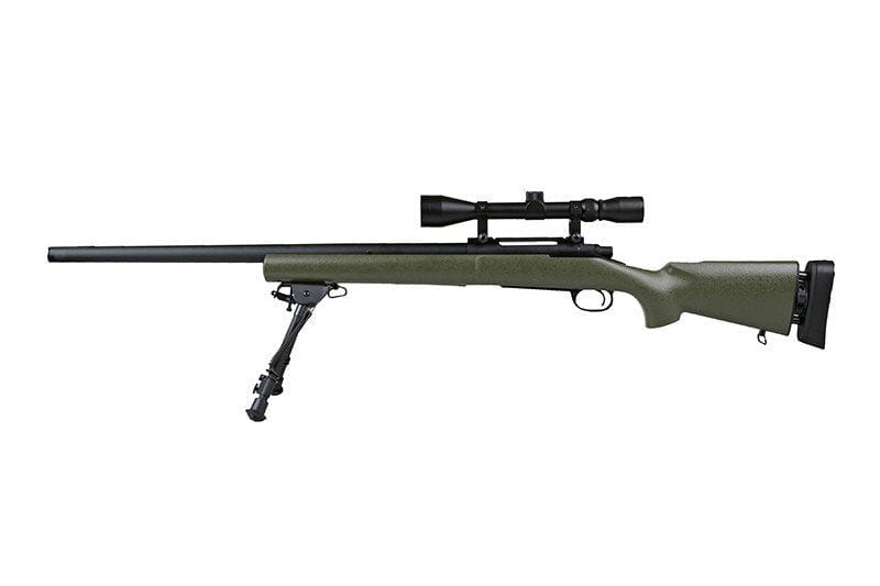 SW-04 Upgraded M24 Sniper Rifle with scope and bipod - olive