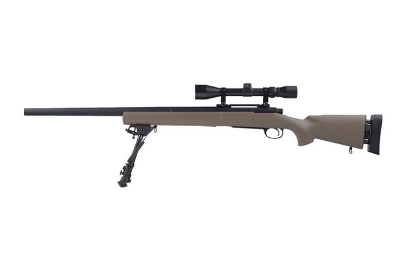 SW-04 Upgraded M24 Sniper Rifle with scope and bipod - tan