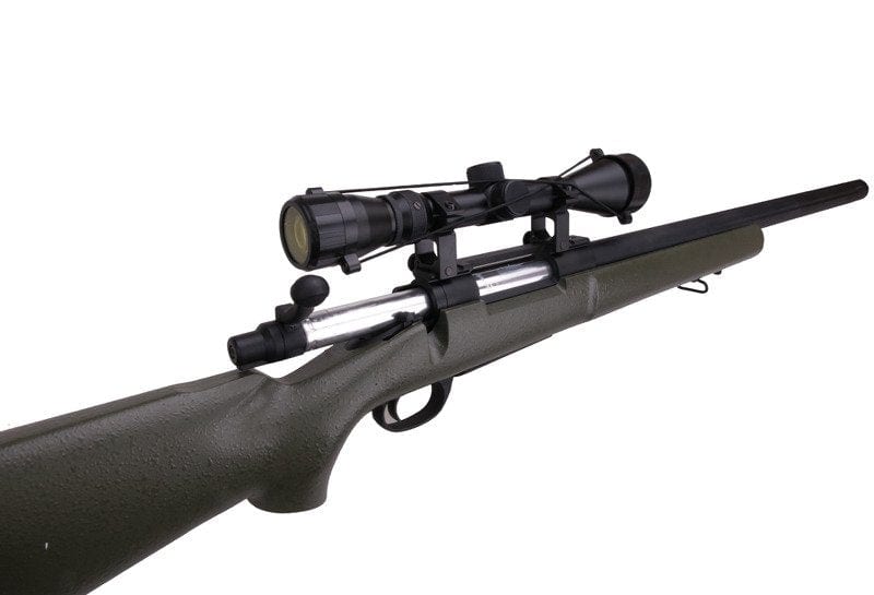 SW-04J Upgraded M24 Army Sniper Rifle with scope and bipod - olive