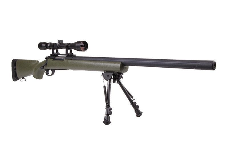 SW-04J Upgraded M24 Army Sniper Rifle with scope and bipod - olive