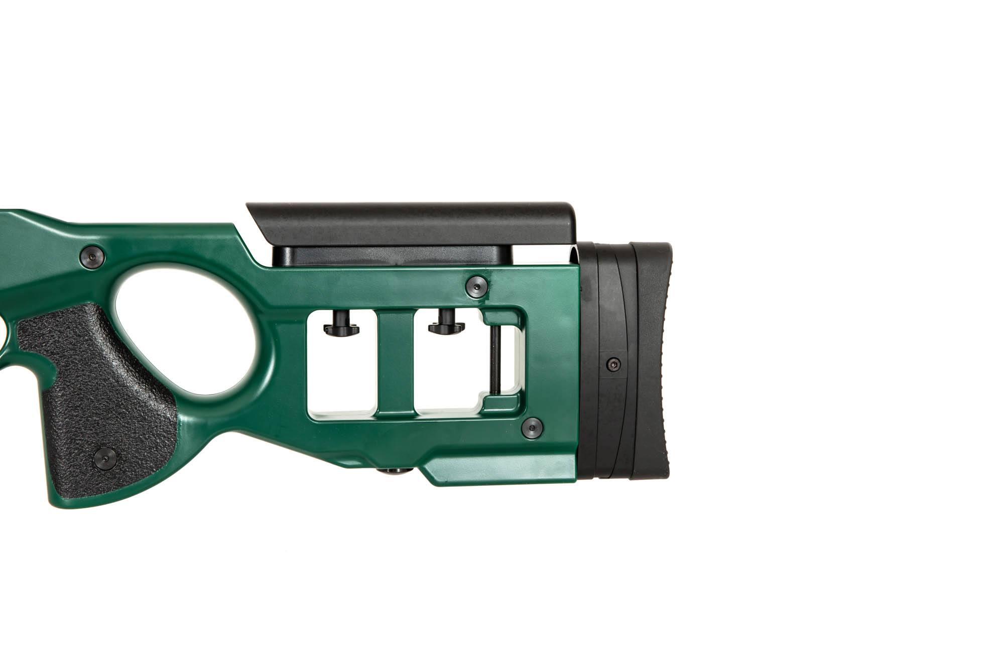 SV-98 sniper (+ bipod + scope + suppressor) russian green