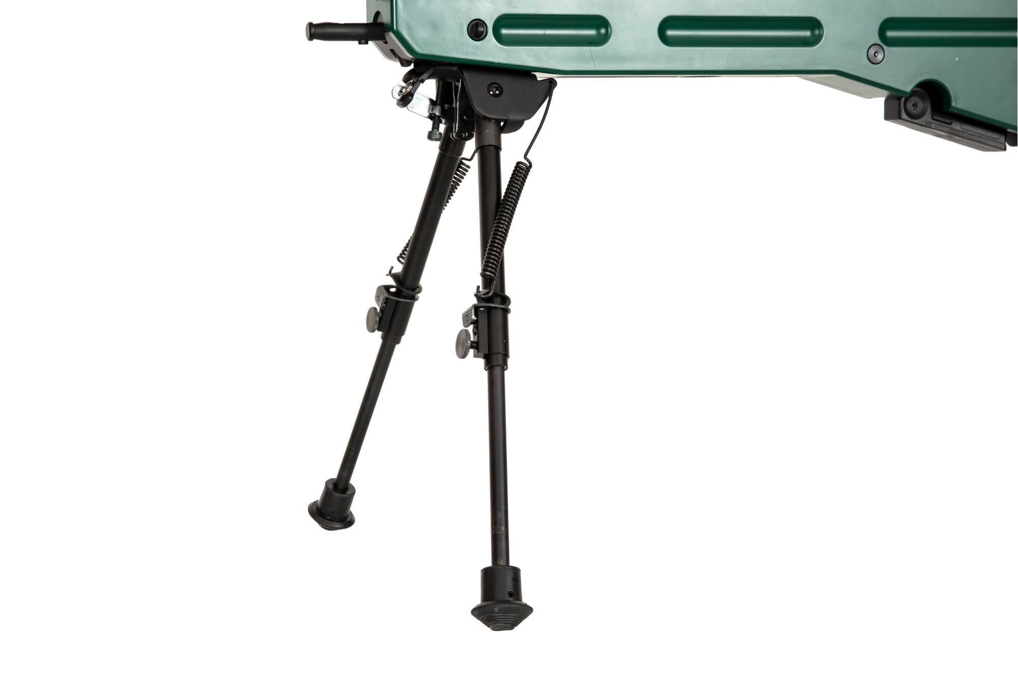 SV-98 sniper (+ bipod + scope + suppressor) russian green