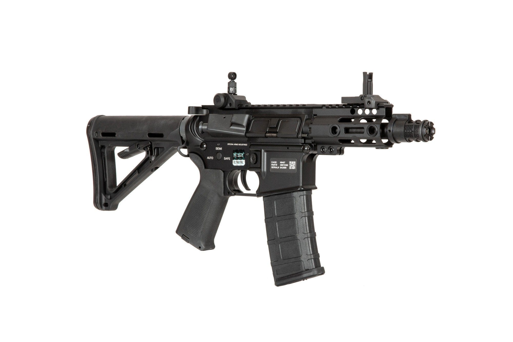 SA-V66 ONE™ Carbine Replica - Black by Specna Arms on Airsoft Mania Europe
