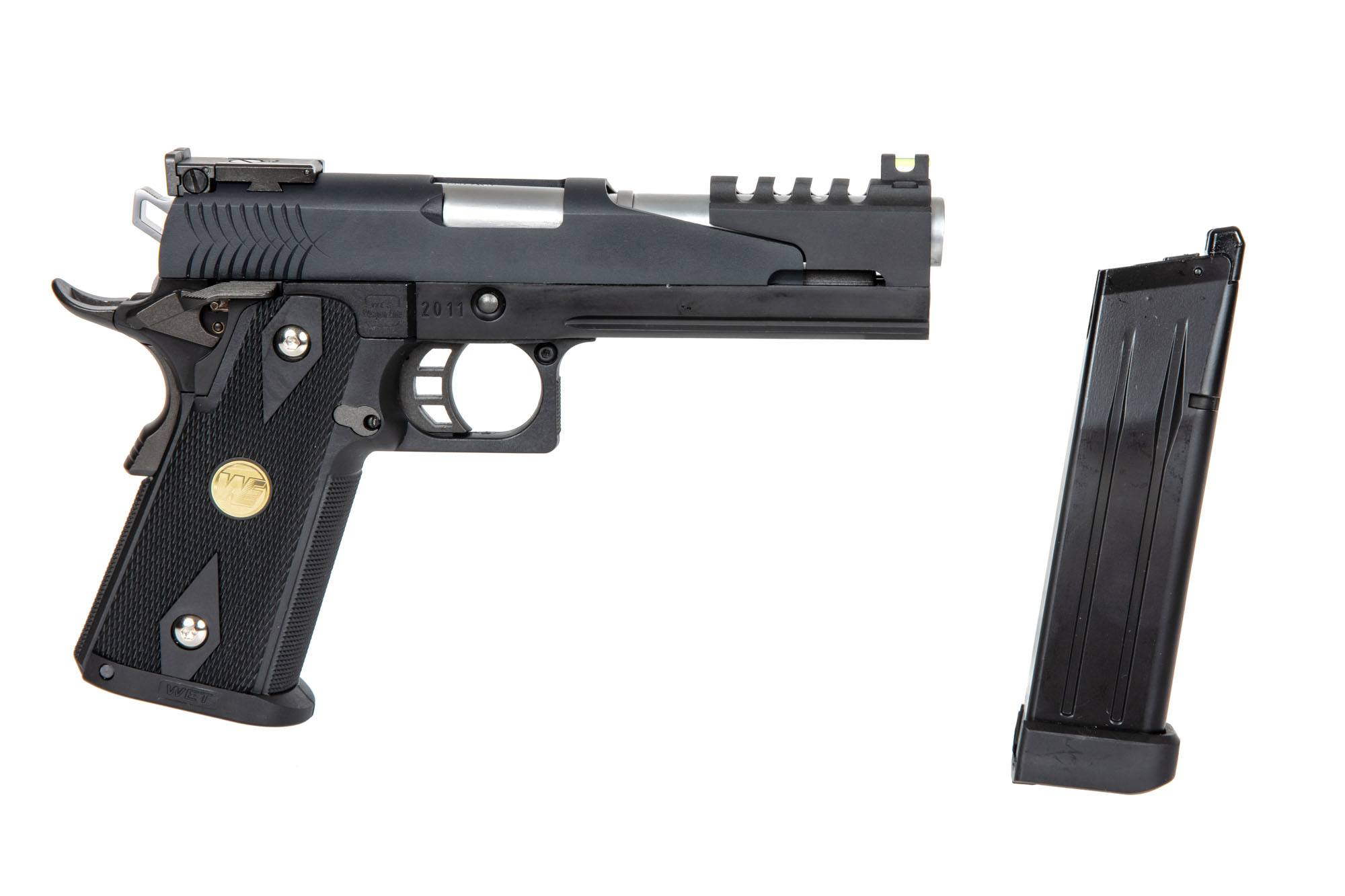 Hi-Capa 5.1 Dragon B (Full Auto) Pistol Replica – Black by WE on Airsoft Mania Europe