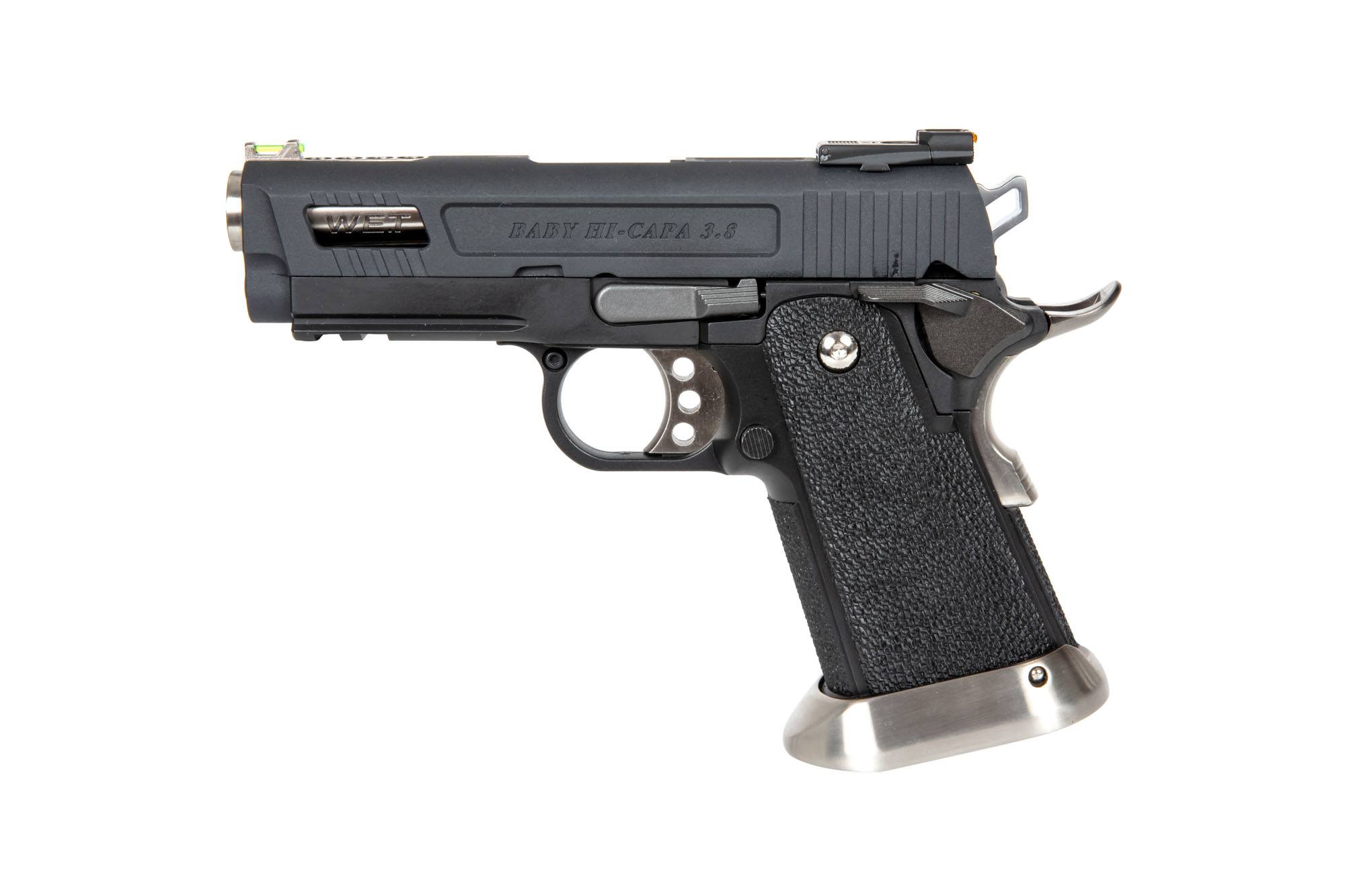 Hi-Capa 3.8 Force “Velociraptor” (Full Auto) Pistol Replica – Black
