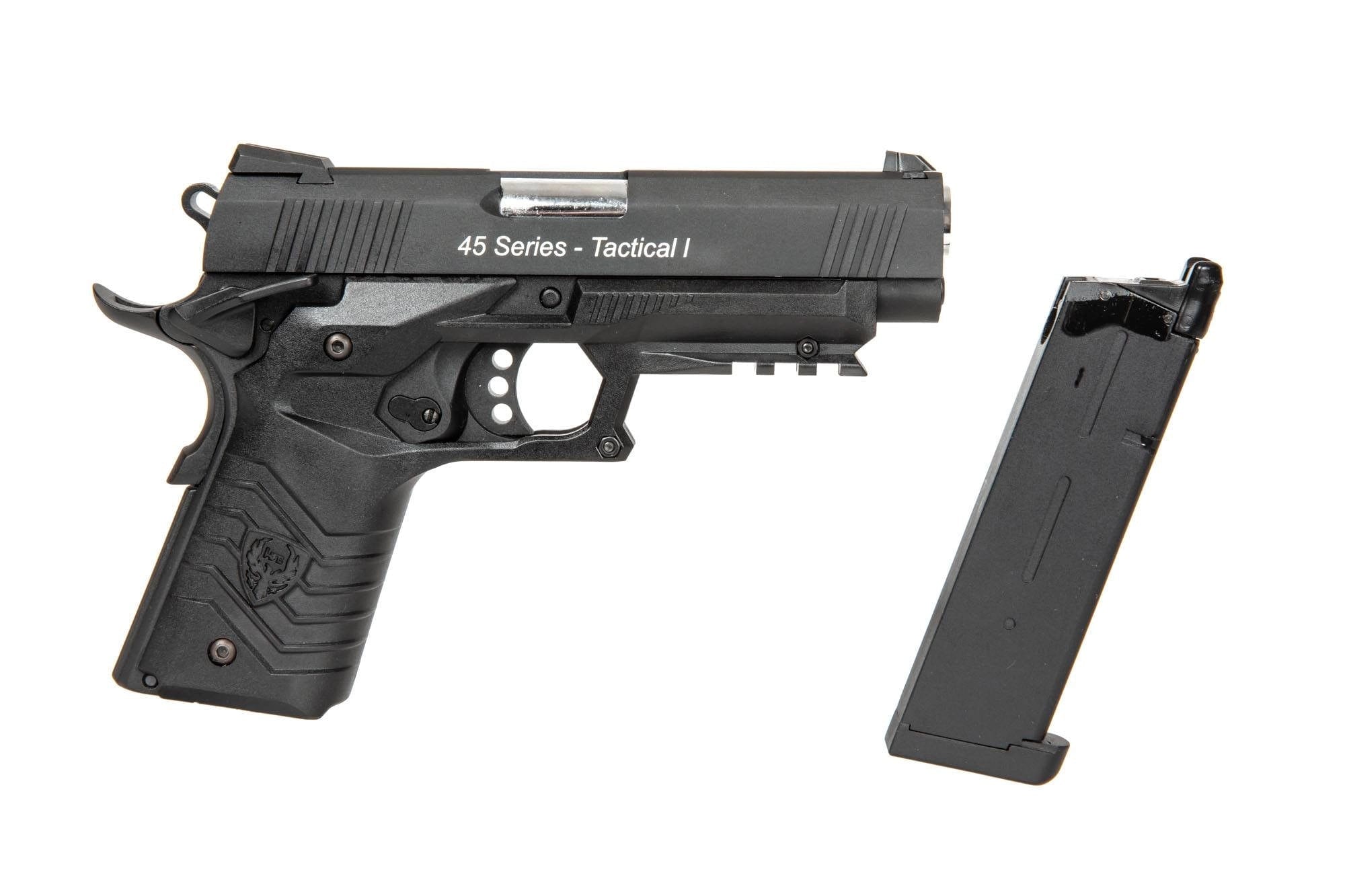 Gas blowback airsoft pistol HG-171 - black