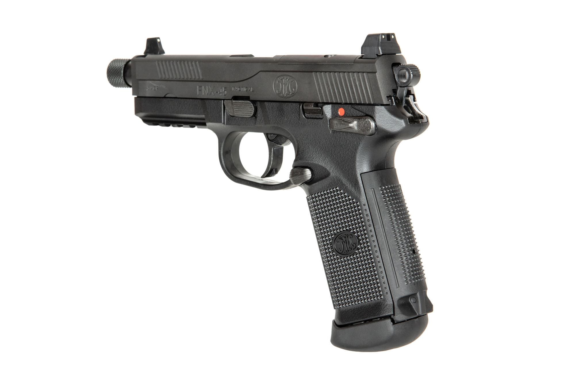 FNX-45 Tactical Pistol Replica - black by Tokyo Marui on Airsoft Mania Europe