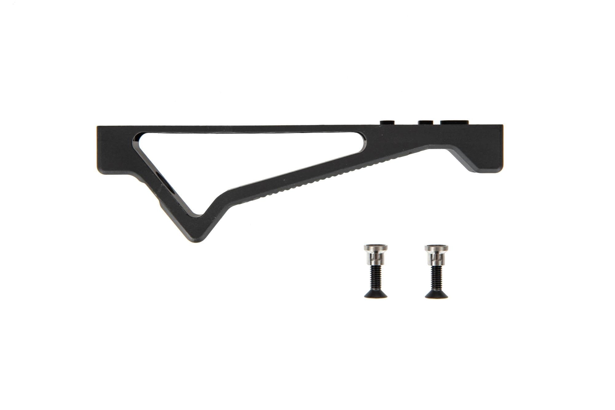 Aluminum KeyMod Angled Forward Grip - Black-2