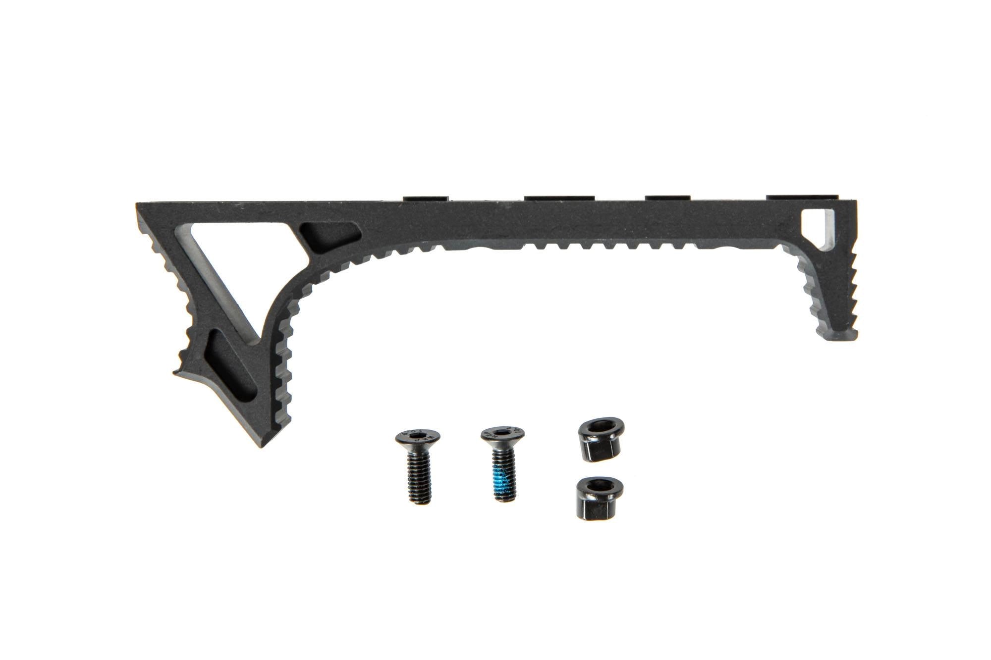 Aluminum KeyMod Angled Forward Grip - Black-2